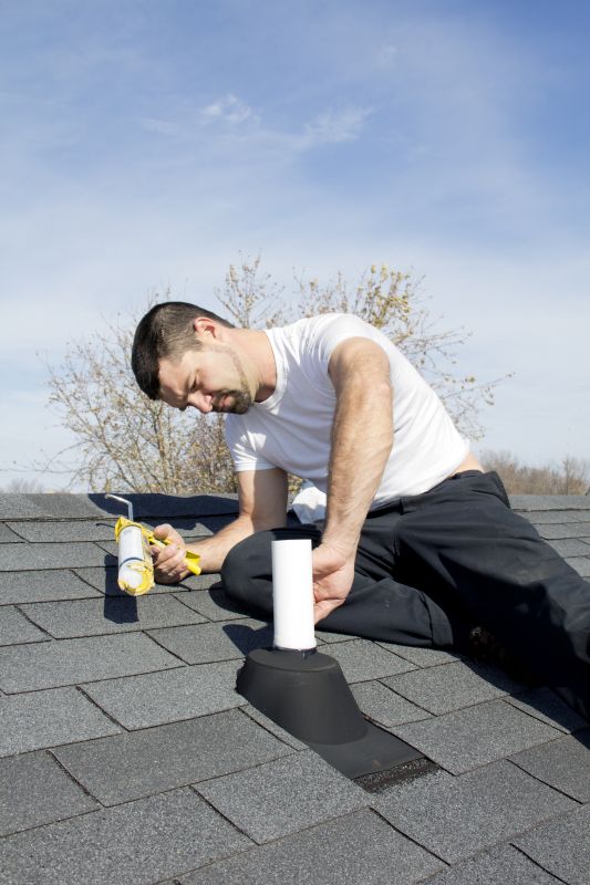 Repairing Roof Vent Area
